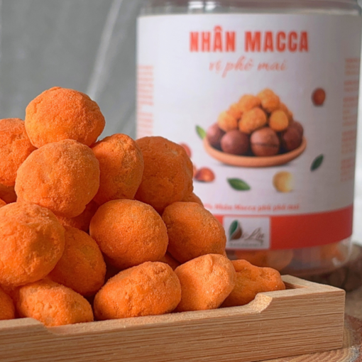 Hạt Macca DiLin Tẩm Vị Phô Mai (Lon 300g) - DiLin Macadamia - Hạt Macca ...